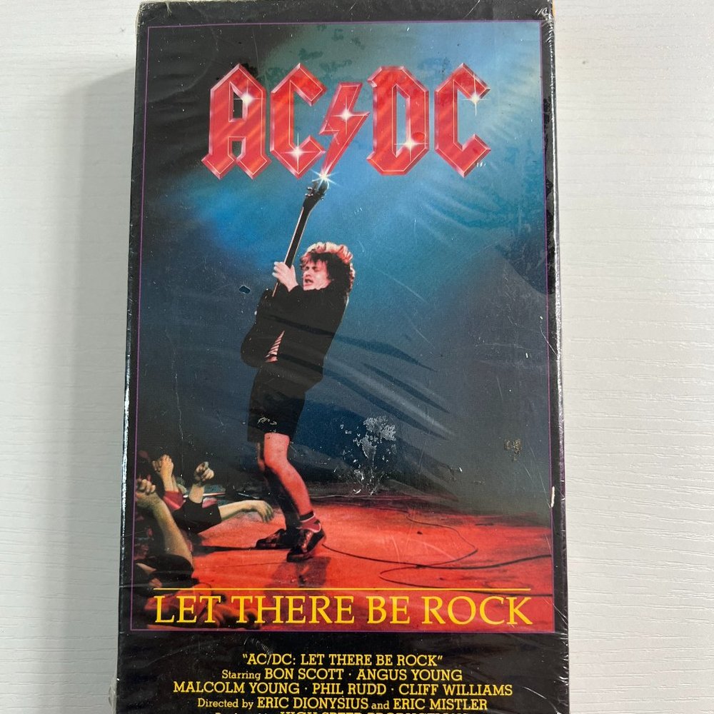 AC DC  Let There Be Rock VHS
